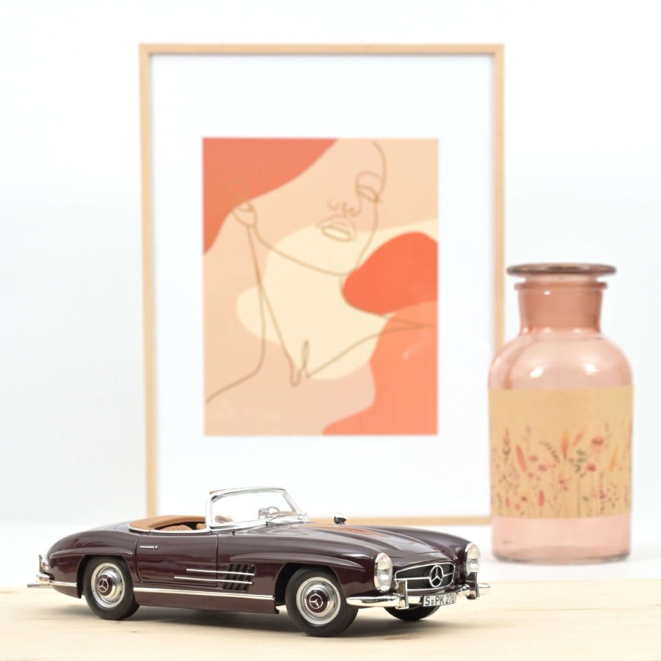 NOREV MERCEDES BENZ 300 SL ROADSTER 1957 1:18