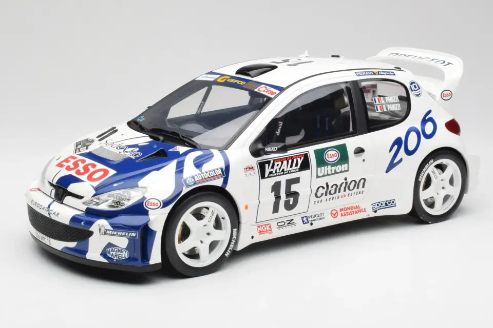 OTTO PEUGEOT 206 WRC TOUR DE CORSE 1999 1:12