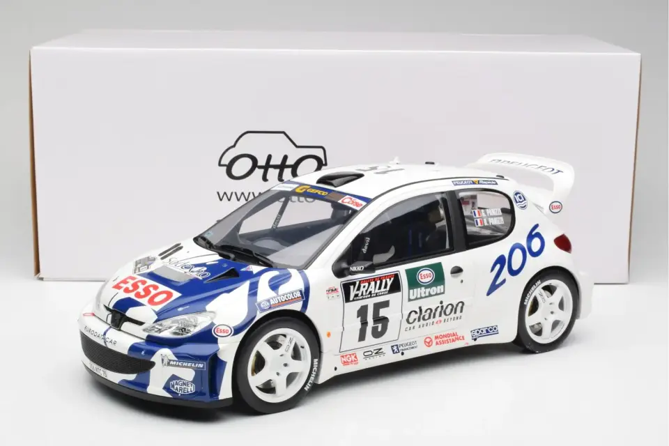 OTTO PEUGEOT 206 WRC TOUR DE CORSE 1999 1:12