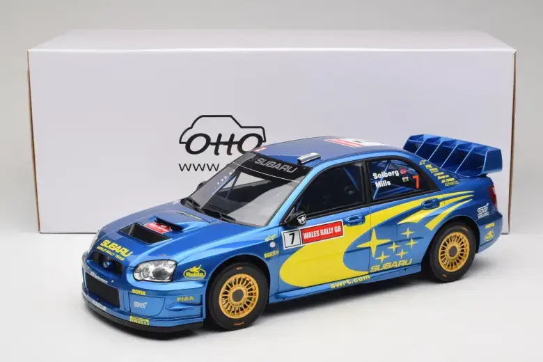 OTTO SUBARU IMPREZA WRC WALES RALLY GB 2003 1:12