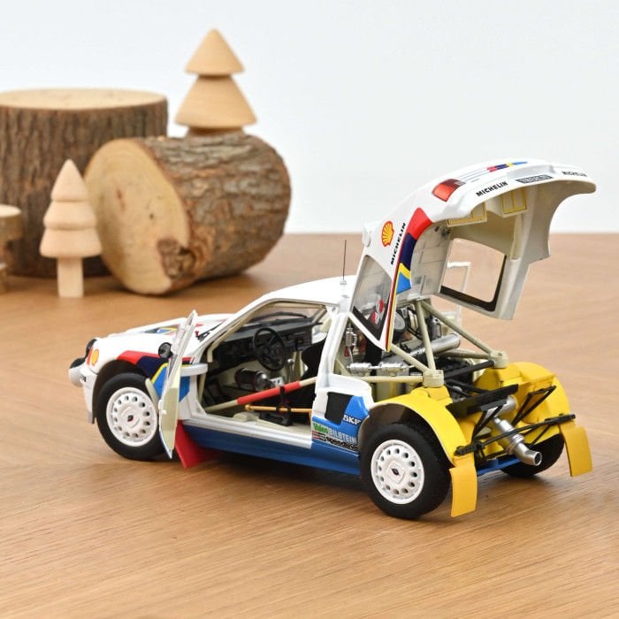 NOREV PEUGEOT 205 T16 1985 MONTE CARLO RALLY 2 ARI VATANEN 1:18 (184864)