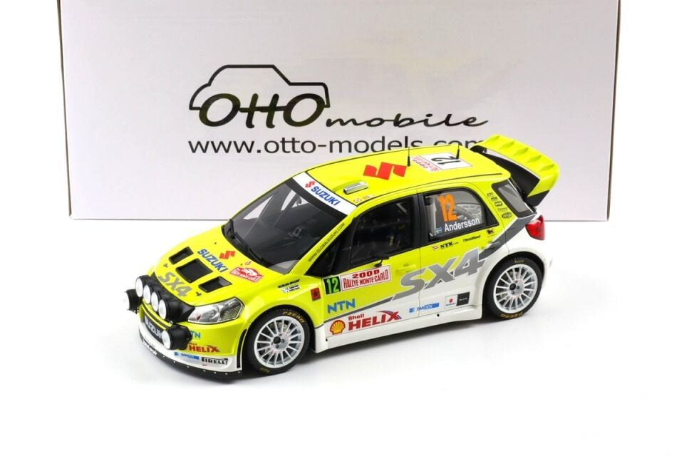 1:18 Otto 2008 Suzuki SX4 WRC Rally Monte Carlo