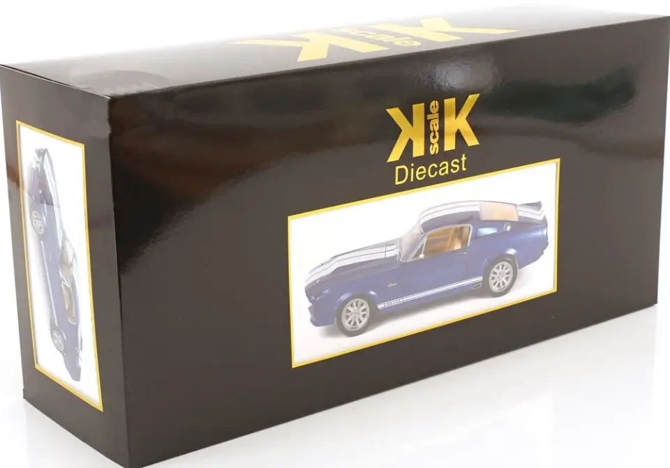 KK SCALE FORD MUSTANG SHELBY GT500 ELEANOR 1967 1:12 (120174)
