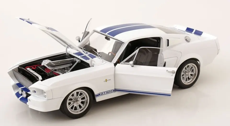 KK SCALE FORD MUSTANG SHELBY GT500 ELEANOR 1967 1:12 (120172)