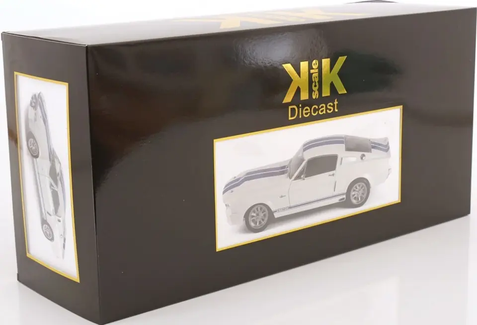 KK SCALE FORD MUSTANG SHELBY GT500 ELEANOR 1967 1:12 (120172)