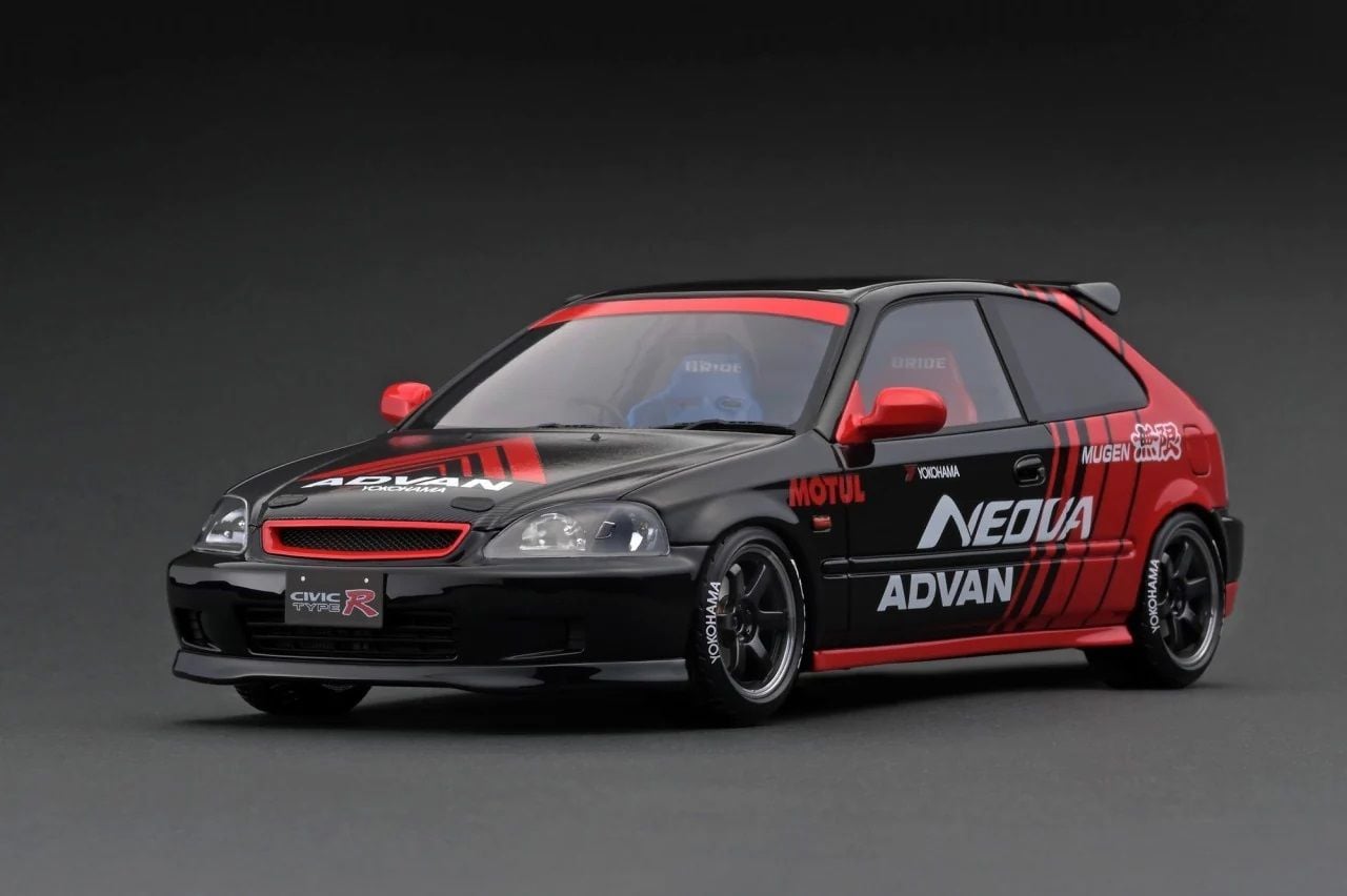 IGNITION MODEL HONDA CIVIC (EK9) TYPE R 1:18