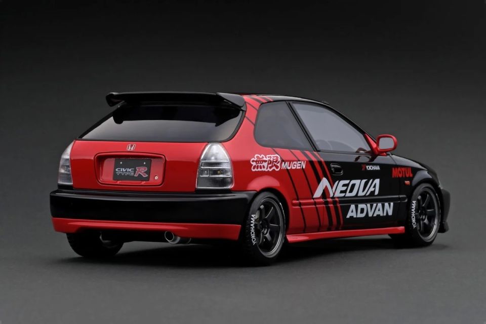 IGNITION MODEL HONDA CIVIC (EK9) TYPE R 1:18