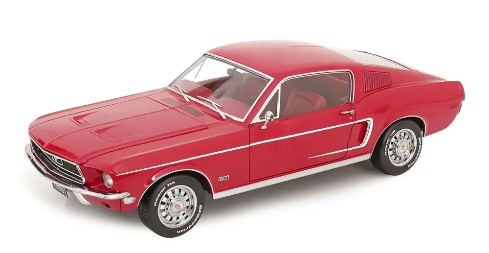 KK SCALE FORD MUSTANG GT FASTBACK 1968 1:12
