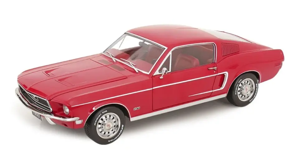 KK SCALE FORD MUSTANG GT FASTBACK 1968 1:12