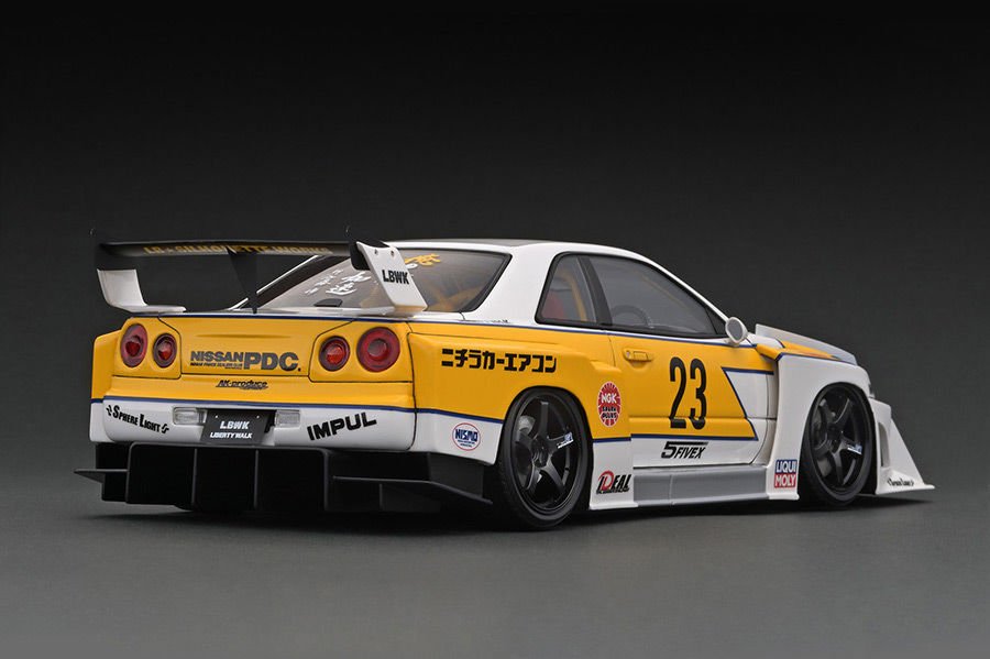 IGNITION MODEL 1:18 LB-ER34 SUPER SİLHOUETTE NİSSAN SKYLINE