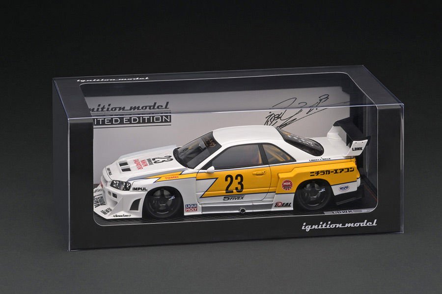 IGNITION MODEL 1:18 LB-ER34 SUPER SİLHOUETTE NİSSAN SKYLINE