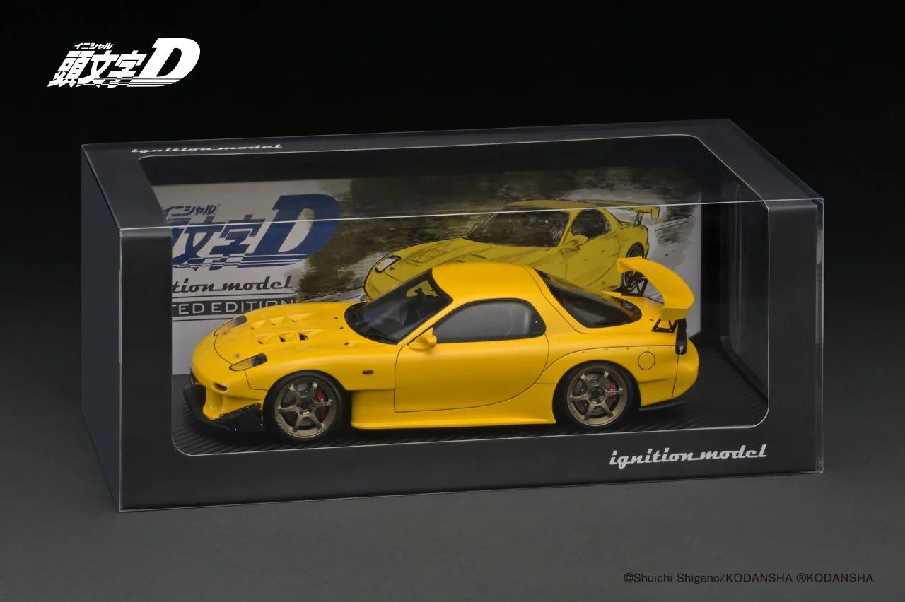 IGNITION MODEL 1:18 INITIAL D MAZDA RX-7 (FD3S) LIMITED