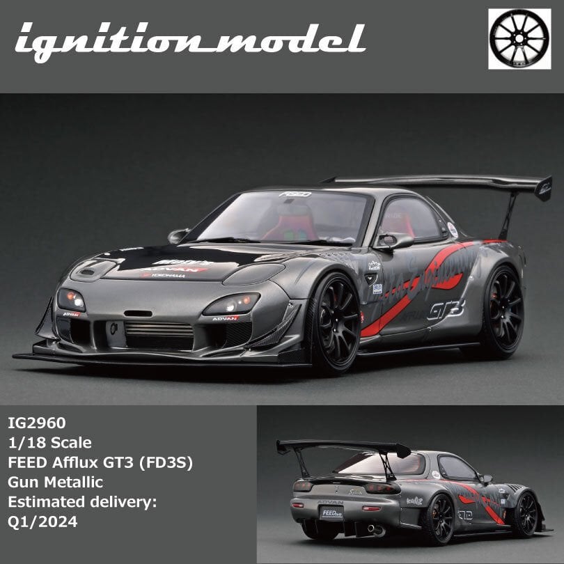 IGNITION MODEL 1:18 FEED AFFLUX GT3（FD3S) (IG2960)