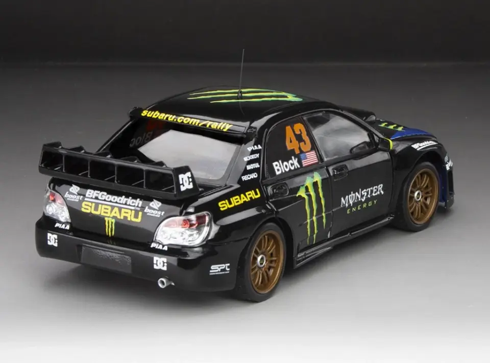 SUN STAR SUBARU IMPREZA WRC KEN BLOCK GYMKHANA 2008 1:18