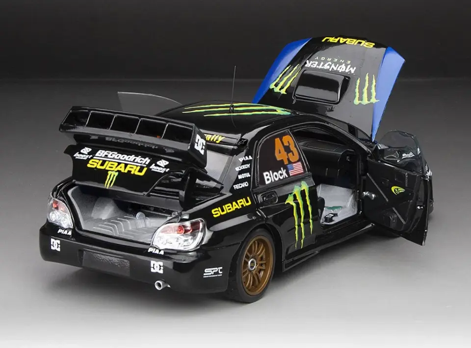 SUN STAR SUBARU IMPREZA WRC KEN BLOCK GYMKHANA 2008 1:18