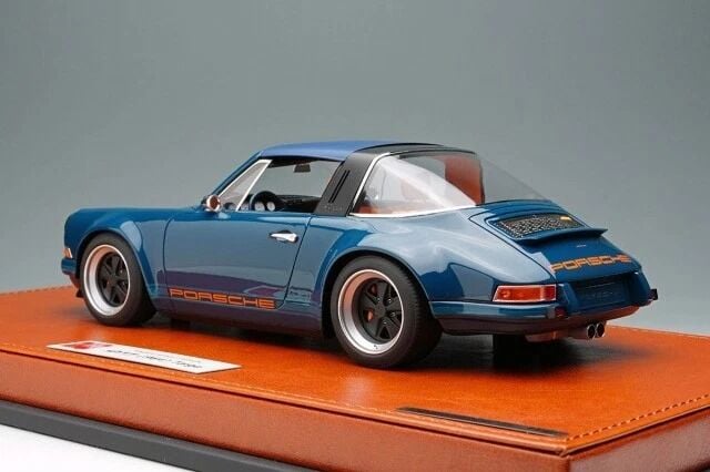 MAKEUP 1/18 Singer 911 (964) Targa Resistance Blue Limited 60pcs