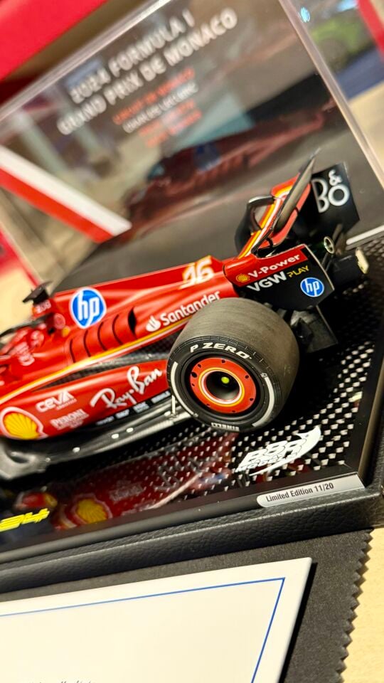 ferrari SF-24 Formula 1 Grand Prix de Monaco C.Leclerce ( limited 20 pcs)