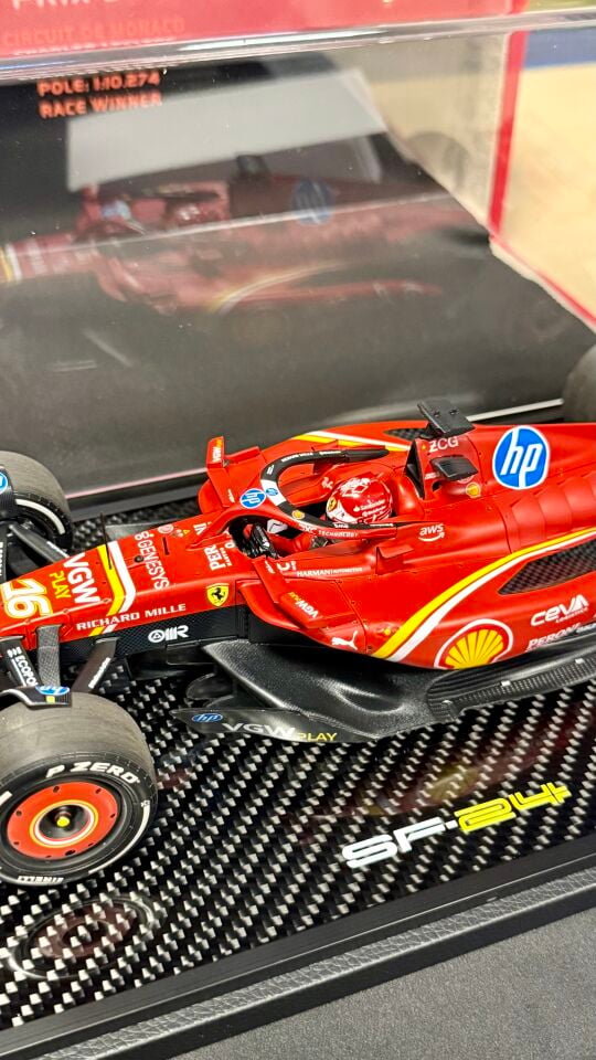 ferrari SF-24 Formula 1 Grand Prix de Monaco C.Leclerce ( limited 20 pcs)
