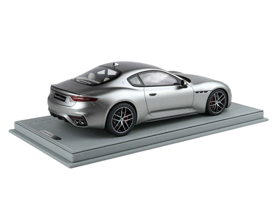BBR 1/18 Maserati GranTurismo Trofeo 2023 Grigio Maratea Mat