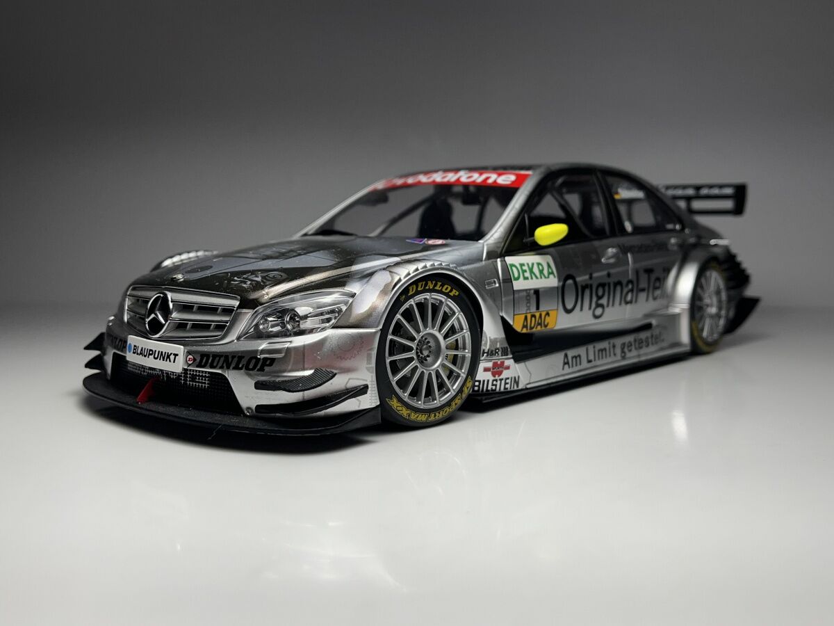 AUTOart 2007 Mercedes Benz C-Class DTM Original-Teile Schneider