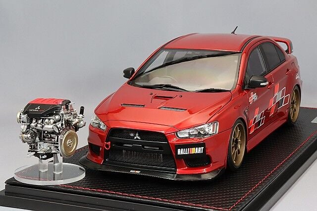 IGNITION MODEL 1:18 MITSUBISHI LANCER EVOLUTION  X (CZ4A) LIMITED (IG3211)