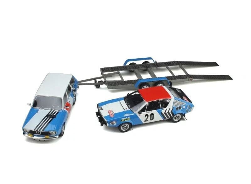 Otto Rally Pack / SET - Renault 17 Gordini #20 Monte-Carlo 1975