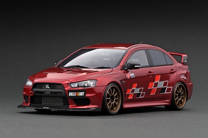 IGNITION MODEL 1:18 MITSUBISHI LANCER EVOLUTION  X (CZ4A) LIMITED (IG3211)