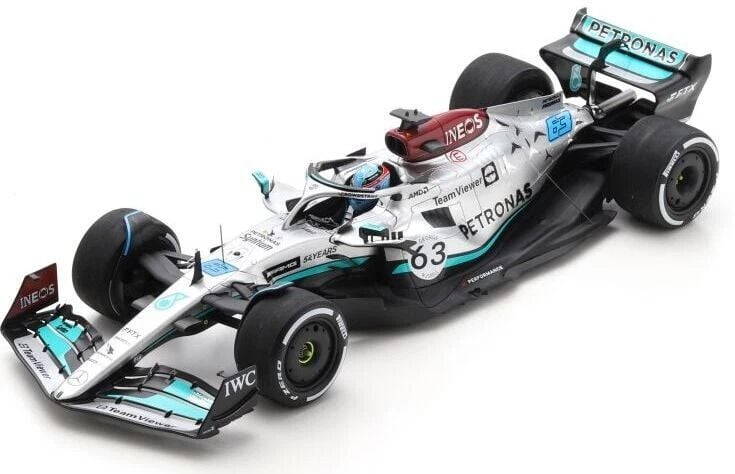 SPARK Mercedes-AMG Pewtronas Formula One Team W13 E Performance - 4th Belgium GP 2022