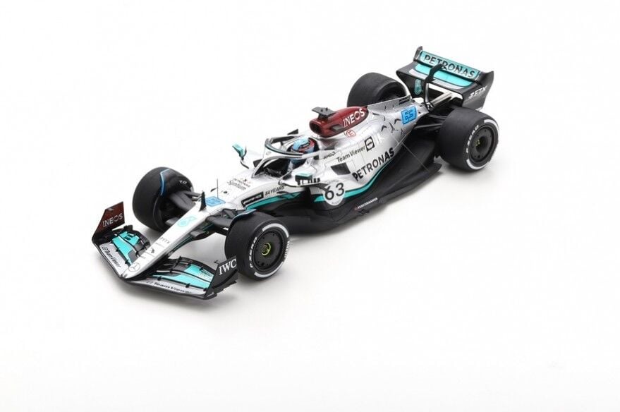 SPARK Mercedes-AMG Pewtronas Formula One Team W13 E Performance - 4th Belgium GP 2022