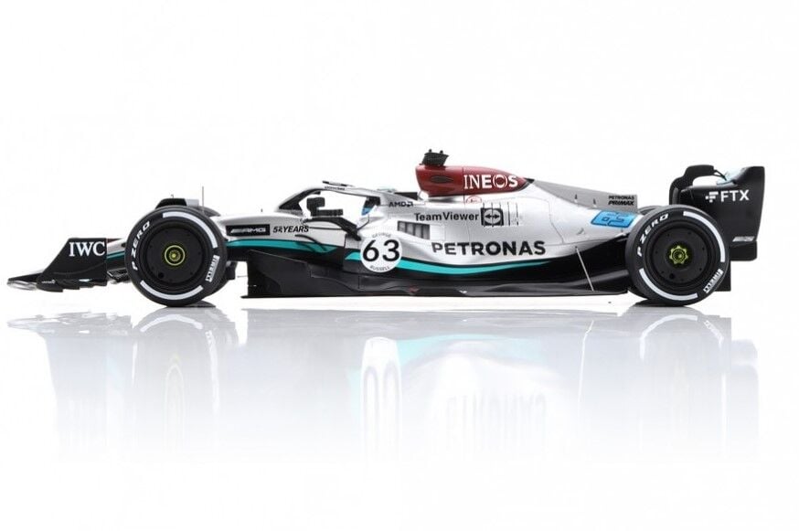 SPARK Mercedes-AMG Pewtronas Formula One Team W13 E Performance - 4th Belgium GP 2022
