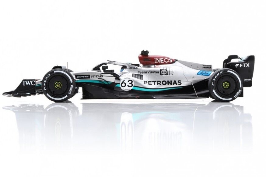 SPARK Mercedes-AMG Pewtronas Formula One Team W13 E Performance - 4th Belgium GP 2022