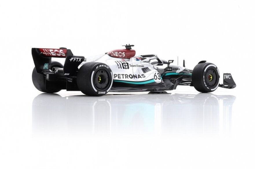 SPARK Mercedes-AMG Pewtronas Formula One Team W13 E Performance - 4th Belgium GP 2022