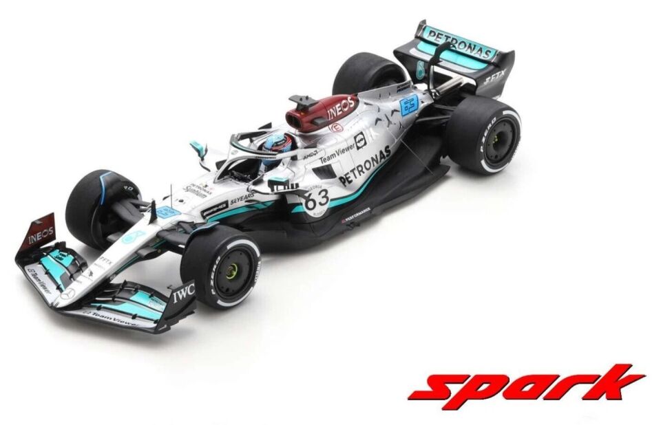 SPARK Mercedes-AMG Pewtronas Formula One Team W13 E Performance - 4th Belgium GP 2022