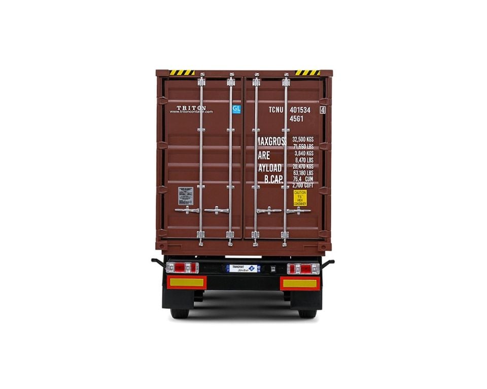 SOLIDO CONTAINER TRAILER 40 FEET TRITON 2021 1:24 (2400501)