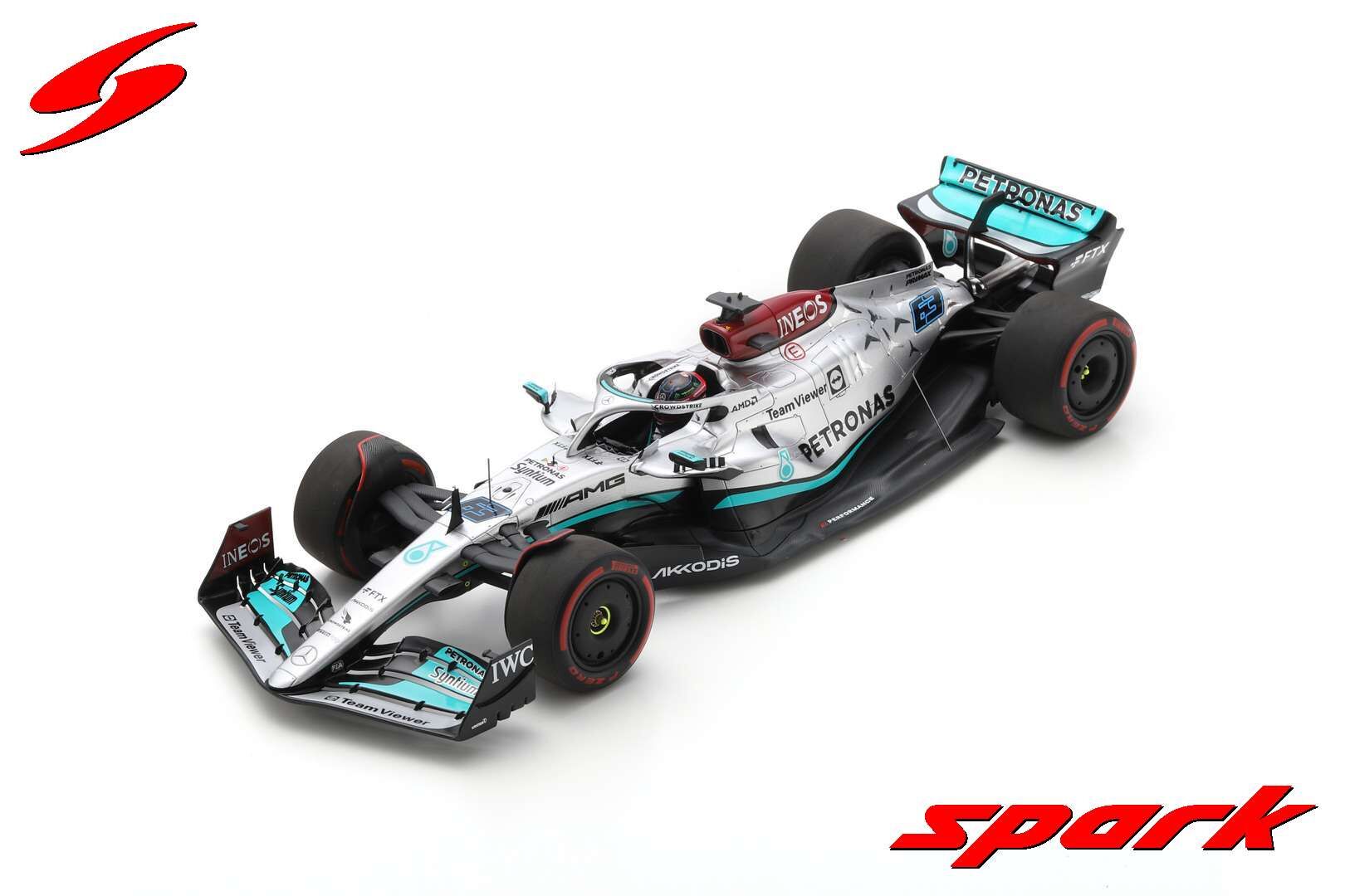 SPARK Mercedes-AMG Petronas F1 W13 E Performance #63 Bahrain GP 2022