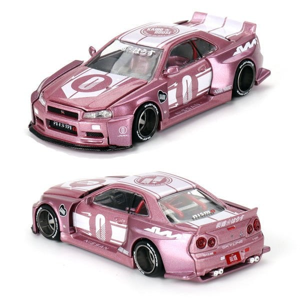 MINI GT KAIDO HOUSE NISSAN SKYLINE GT-R R34 (128) 1:64