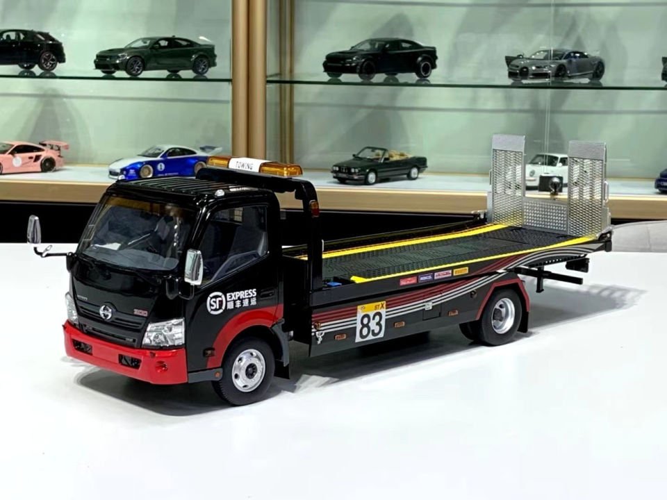 1/18 TİNY HİNO 300 FLATBED ÇEKİÇİ (IŞIKLI) SF Express