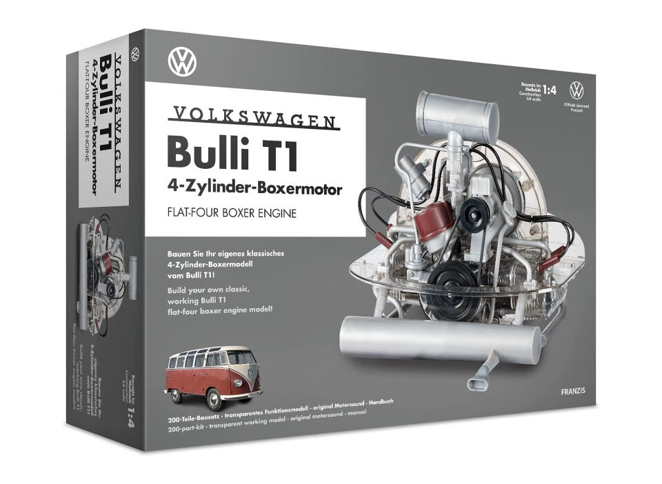 VOLKSWAGEN Bulli T1 4-Zylinder-Boxermotor FLAT-FOUR BOXER ENGINE