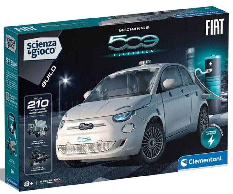 Clementoni Mechanics Laboratory Fıat 500 Electrıc