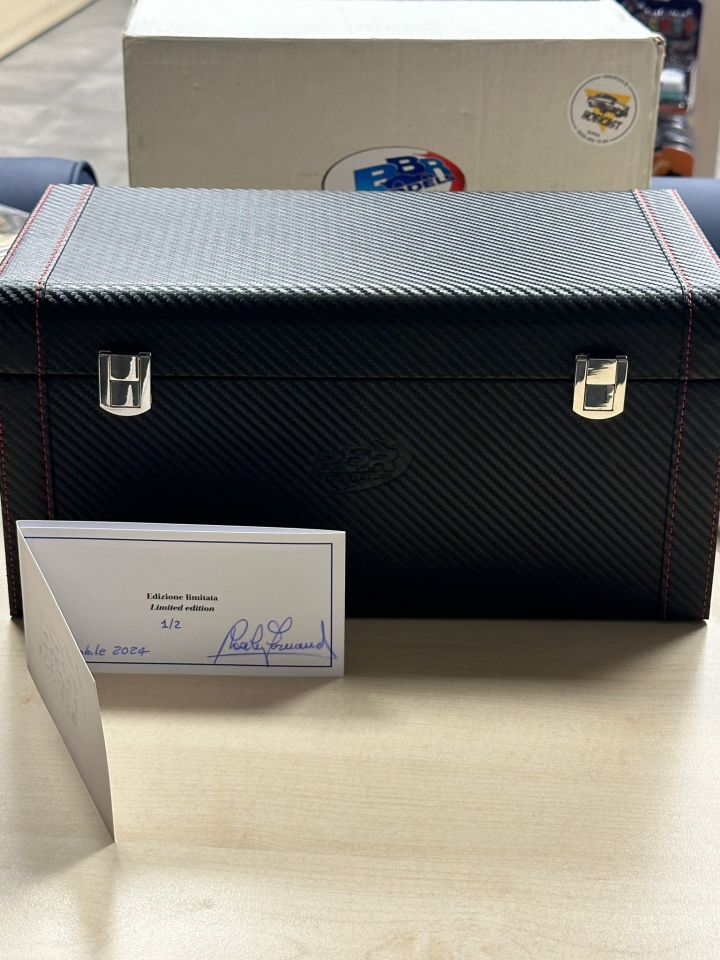 BBR FERRARI SP3 DAYTONA MAT BLACK LIMITED 02 1:18