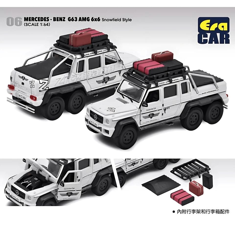 ERA CAR MERCEDES-BENZ G63 AMG 6x6 Snowfield Style