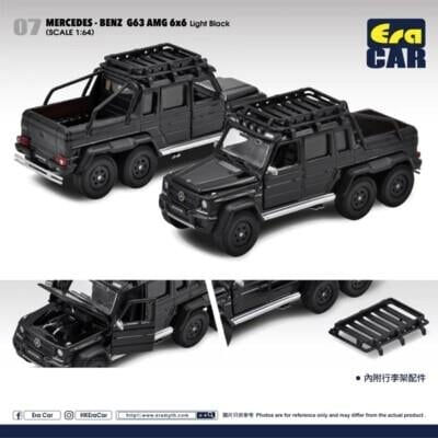 ERA CAR MERCEDES-BENZ G63 AMG 6x6 Light Black