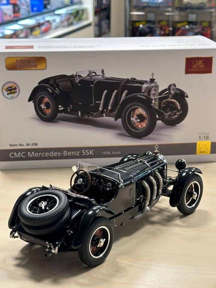 CMC MERCEDES BENZ SSK TROSSI 1928  M-208 1:18
