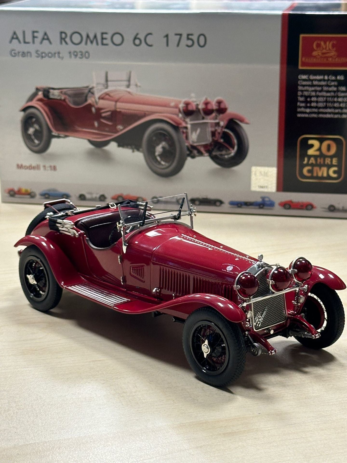 CMC ALFA ROMEO 6C 1750 GS 1930 (M-138) 1:18