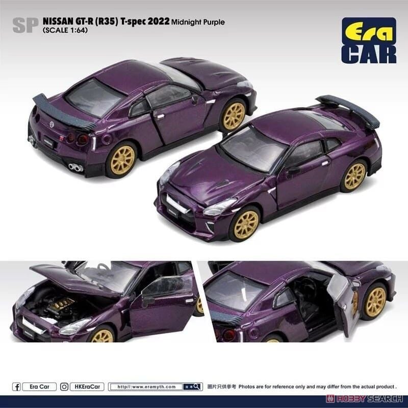 ERA CAR NISSAN GT-R (R35) T-spec 2022 Midnight Purple