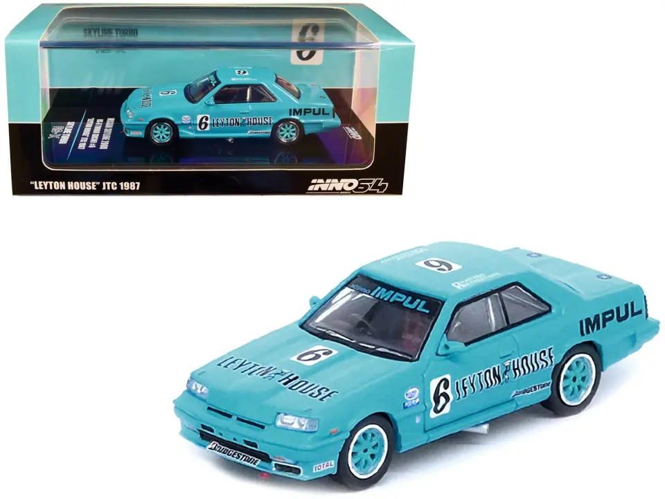 INNO64 NISSAN SKYLINE 2000 RS-X TURBO (DR30) #6 1:64