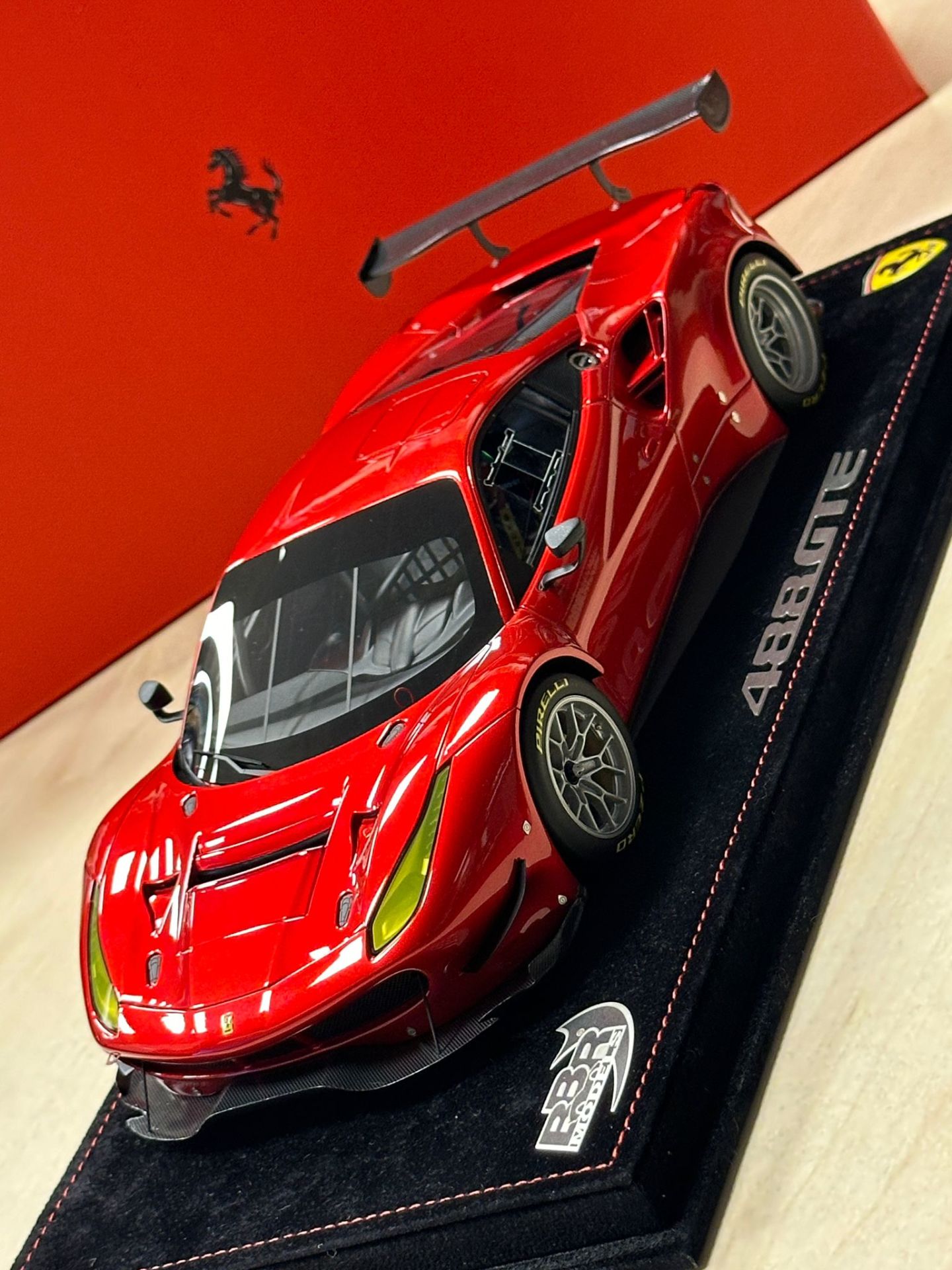 BBR FERRARI 488 GTE LIMITED 05/12 1:18 (P18122RF)