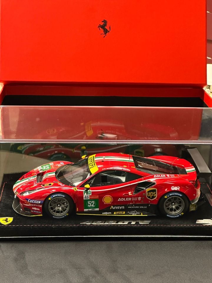 BBR FERRARI 488 GTE LIMITED 13-68 1:18