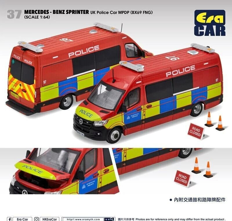 ERA CAR MERCEDES - BENZ SPRINTER UK Police MPDP (BX69 FNG)