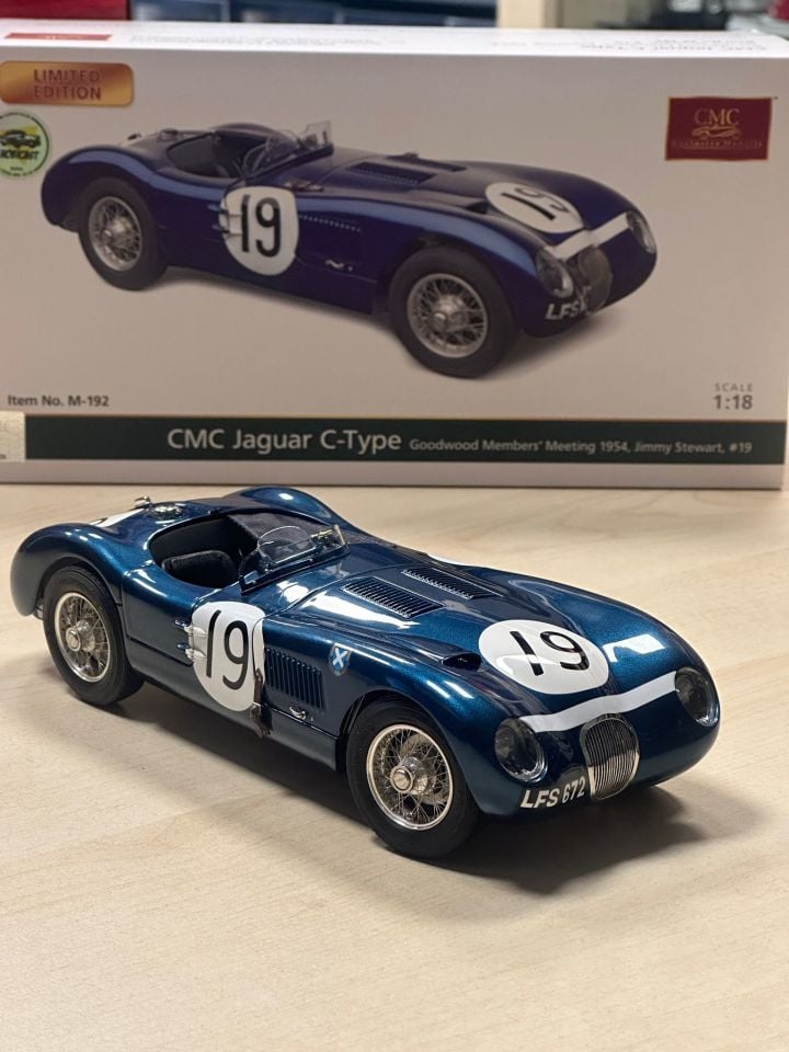 CMC JAGUAR C-TYPE 1954 (M-192) 1:18